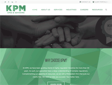 Tablet Screenshot of kpmcpa.com